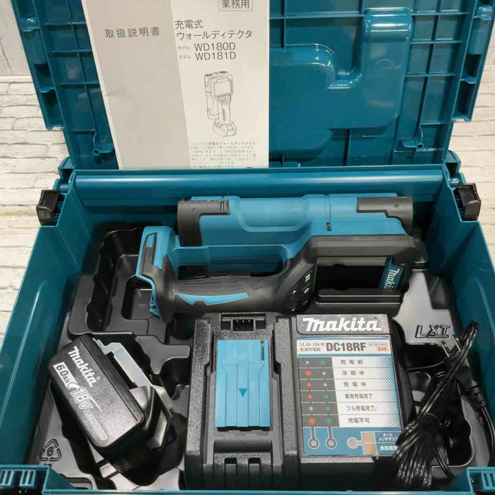 ★マキタ(makita) コードレスウォールディテクタ コンクリート探知機 WD181DZK【川口店】