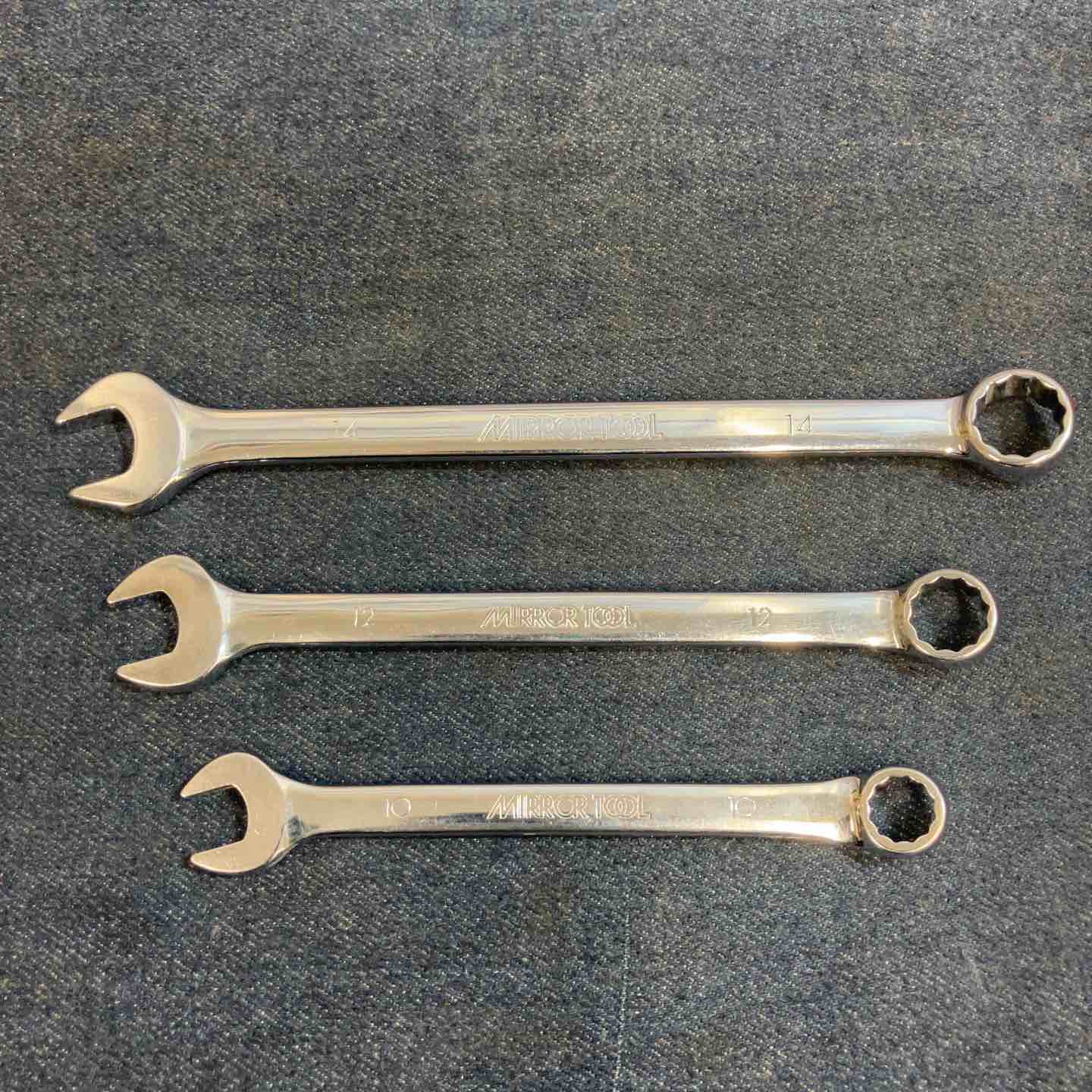 KTC MIRRORTOOL コンビネーションレンチ 14/12/10 3本セット【八潮店】 KTC MIRRORTOOL コンビネーションレンチ 14/12/10 3本セット【八潮店