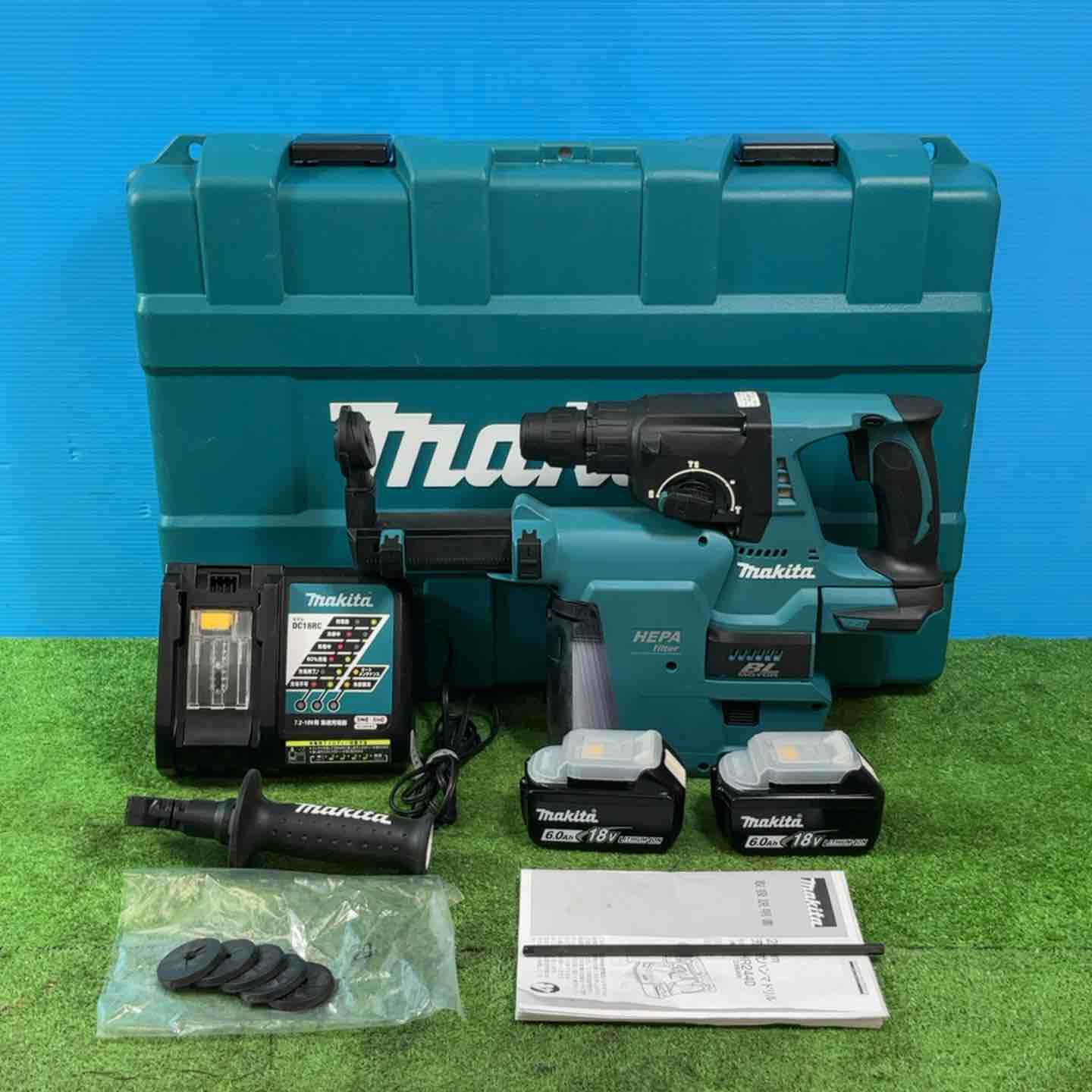 ★マキタ(makita) コードレスハンマドリル HR244DRGXV【岩槻店】 美品】☆マキタ(makita) コードレスハンマドリル HR244DRGXV【岩槻店