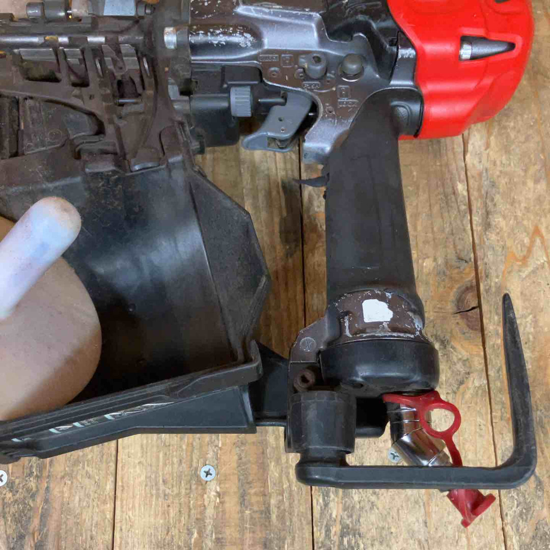 【動作良好】★マックス(MAX) 高圧エア釘打ち機 HN-90N4(D)-G【所沢店】