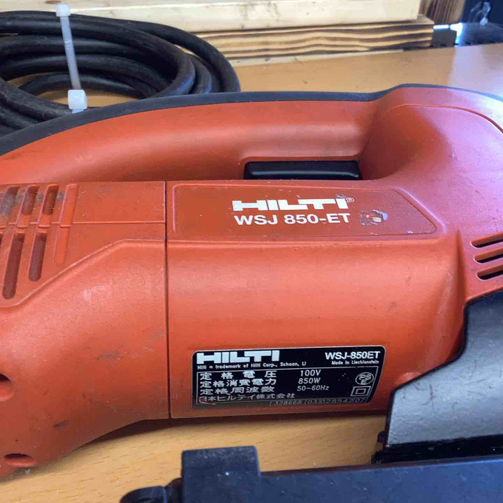 ◇ヒルティ(HILTI) 電動ジグソー WSJ 850-ET 100V 287076【柏店】