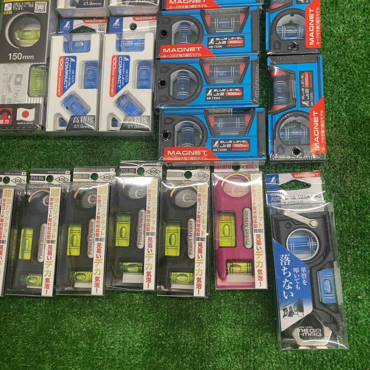 ▼18go【未開封/送料無料】水平器 磁石モデル マグネット付き 40個まとめ売り エビスダイヤモンド KOD シンワ等【川越店】【川越店】