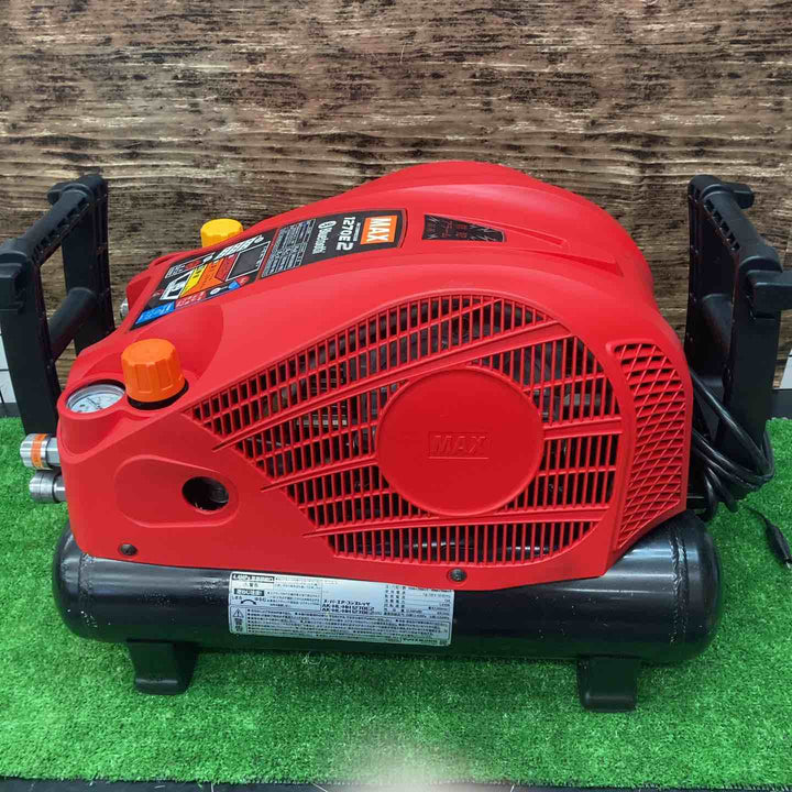 【美品】マックス(MAX) エアコンプレッサー AK-HL1270E2_レッド 動作確認済み【川越店】