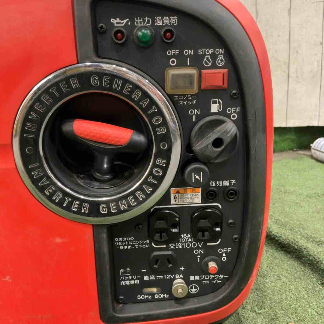 ★新ダイワ(Shindaiwa) インバーター発電機 IEG1600M-Y 動作確認済【川口店】