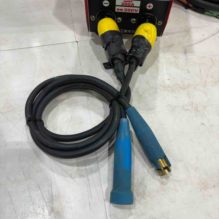 ◇日動 直流溶接機 デジタルインバータ溶接機 単相200V専用 DIGITAL-200A【川口店】