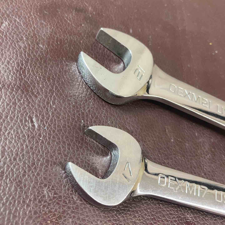 【中古品】スナップオン(Snap-on) フランクドライブ コンビネーションレンチ 2本セット OEXM17 OEXM21 【東大和店】