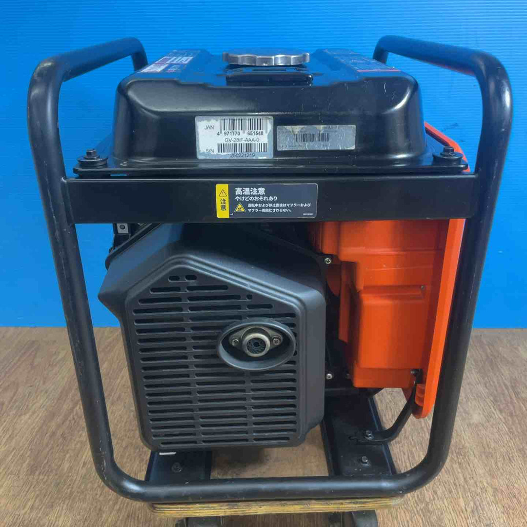 【店頭受取り限定】工進(KOSHIN) インバーター発電機 GV-28iF【岩槻店】