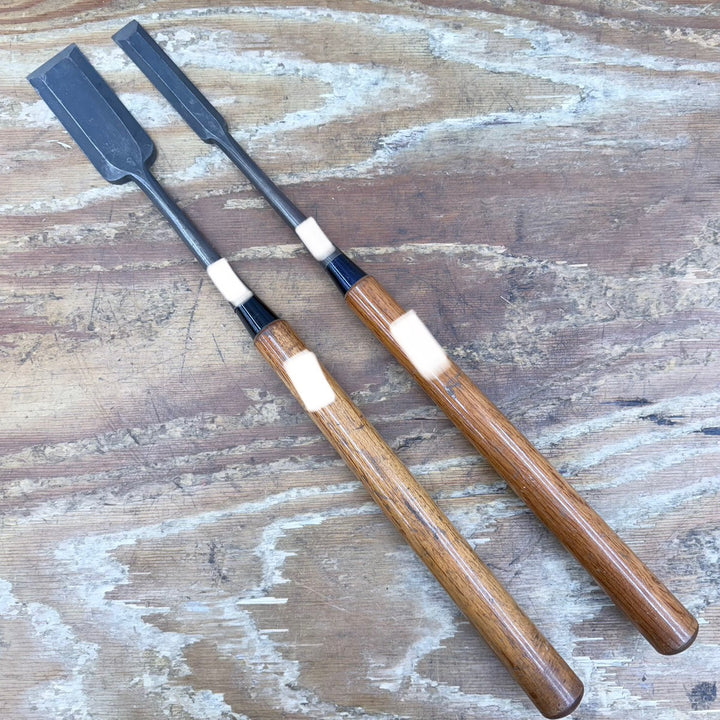 【中古品】左次弘 鑿 ノミ 突き鑿２本組【柏店】