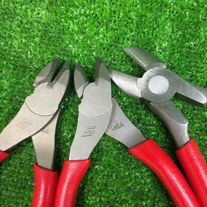 Snap-on ニードルノーズプライヤー 95ACF、ダイヤゴナルカッター 86ACF×2、ダイアゴナルカッター 387BCP、プライヤー  EP891A 5点セット【藤沢店】