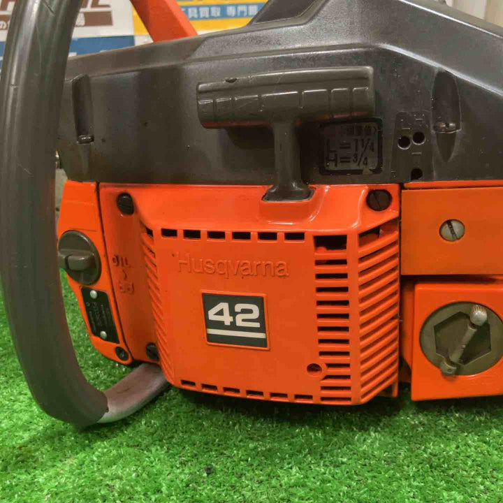 ハスクバーナー Husqvarna 42 エンジン式 チェンソー【草加店】