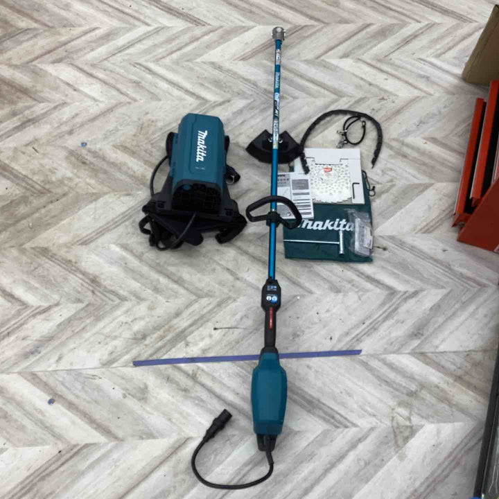 【店頭受取り限定】マキタ(makita) 255mm 充電式草刈機 MUR201CZ 18V ポータブル電源ユニット PDC01 付き 【越谷店】