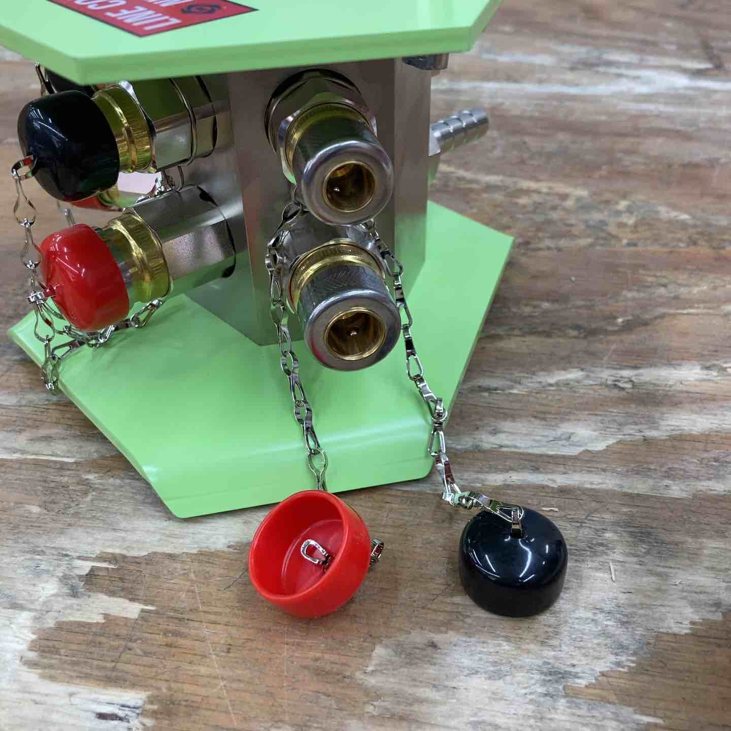 日東工器 ラインカプラミニ LM-32 BRASS NBR (00321) 未使用品日東工器&frasl;NITTO ラインカプラミニ LM32型 3分岐配管 酸素 ガス 溶断機柏店