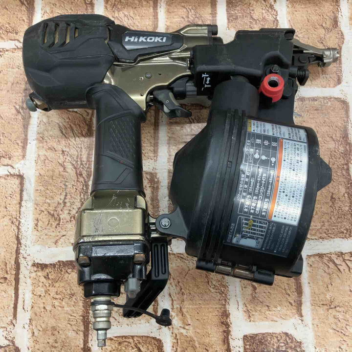 ★ハイコーキ(HIKOKI ※旧:日立工機) 高圧エア釘打ち機 NV65HR2(S)【所沢店】