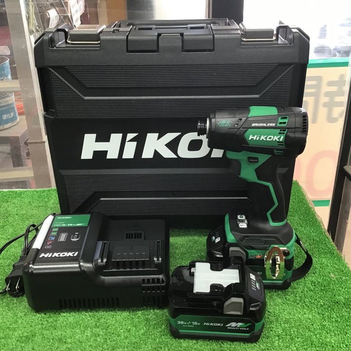 ★ハイコーキ(HIKOKI ※旧:日立工機) コードレス静音インパクトドライバ WHP18DA(2XPZ)【草加店】