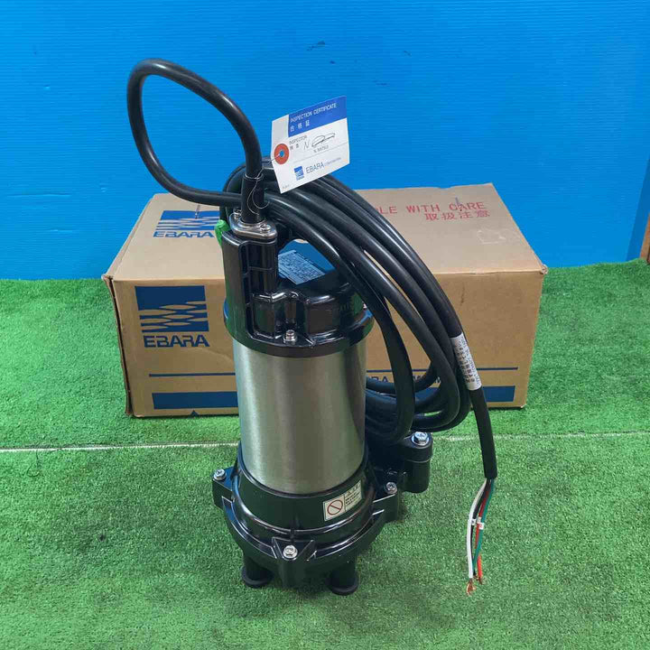 【未使用品】荏原製作所(エバラポンプ) 水中ポンプ DWV1234 50DWV 非自動型 三相200V 50Hz 排水ポンプ【岩槻店】