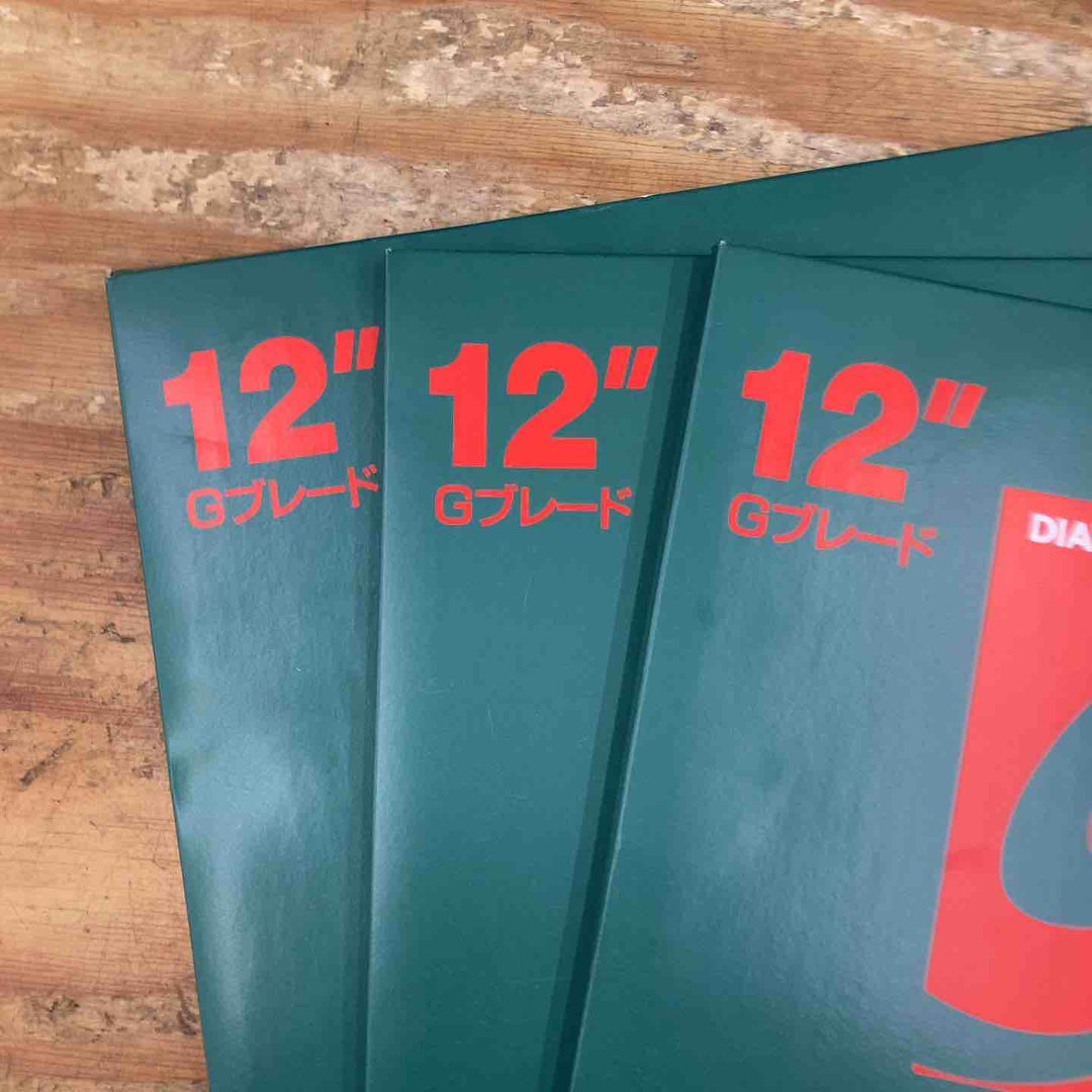 【未使用品】理研ダイヤモンド工業 ダイアモンドブレード Gブレード 12" 湿式 3枚セット【柏店】