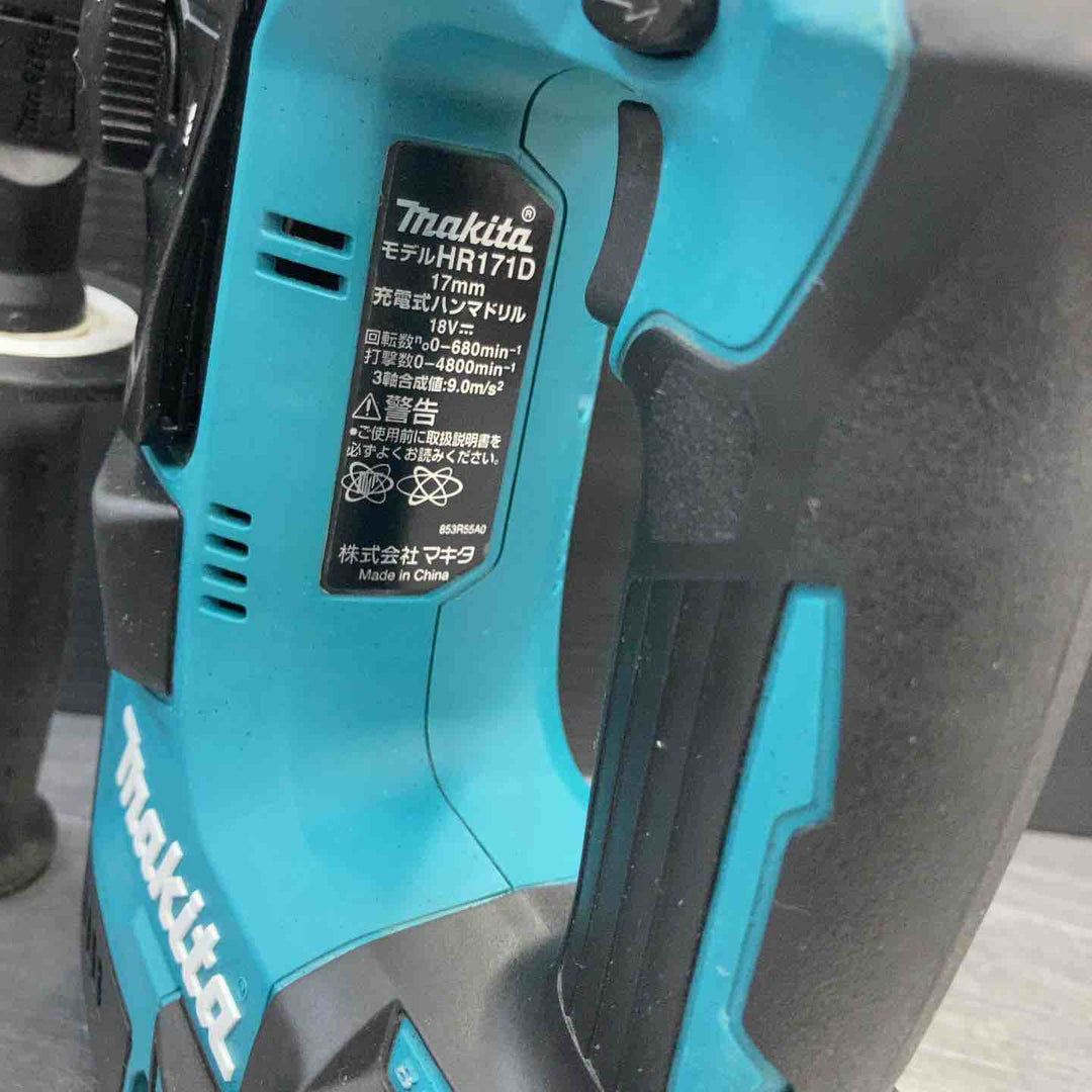 【中古品】 マキタ(makita) 18Vコードレスまとめ インパクトドライバー・ディスクグラインダー・ハンマドリル TD173DZ・GA404DZN・HR171DRGX 3点セット 【東大和店】
