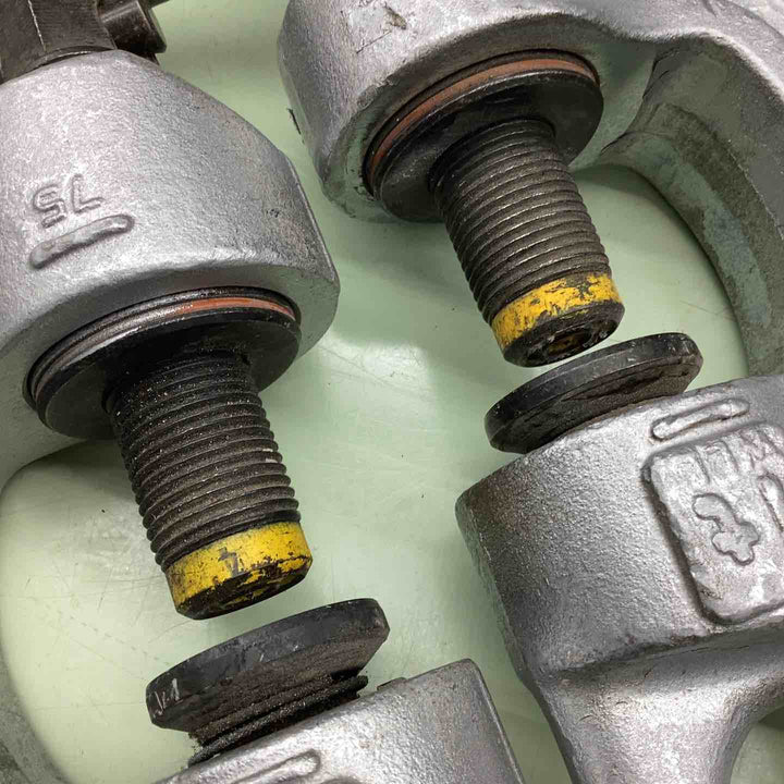 イーグルクランプ 1ｔ 2個セット NDJ-3081 DCK-4576 鋼板 形鋼 鉄骨 コンクリート製品 つり上げ 運搬 据え付け【越谷店】