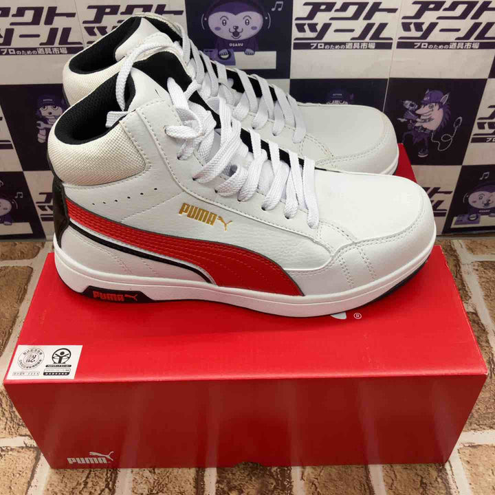 【未使用】◇プーマ/PUMA 安全靴 作業靴 ﾍﾘﾃｲｼﾞ ｴｱﾂｲｽﾄ2.0 ﾐｯﾄﾞ PU【所沢店】