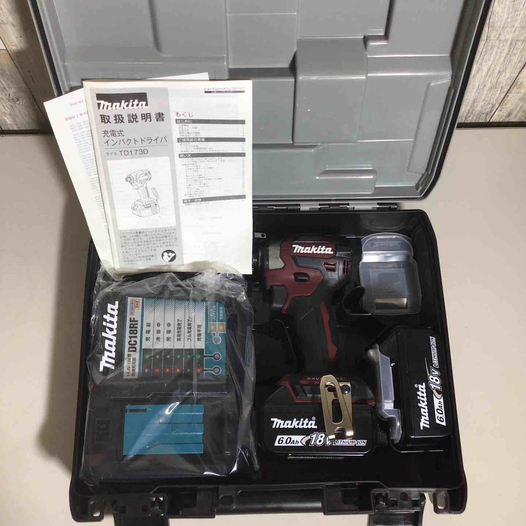 ★マキタ(makita) コードレスインパクトドライバー TD173DGXAR【戸田店】