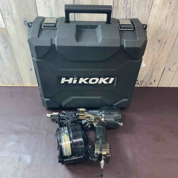 【中古品】 ハイコーキ(HIKOKI ※旧:日立工機) 65mm 高圧エア釘打ち機 NV65HR2(N) 【東大和店】