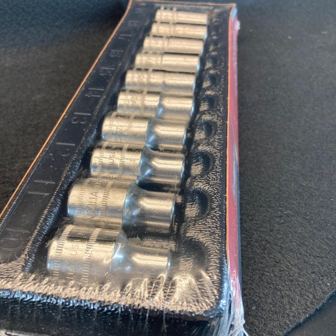 【未使用(店頭展示品)】スナップオン(Snap-on)1/2 ショートソケット 6P ミリサイズ【並行輸入】310TWMYA【東大和店】