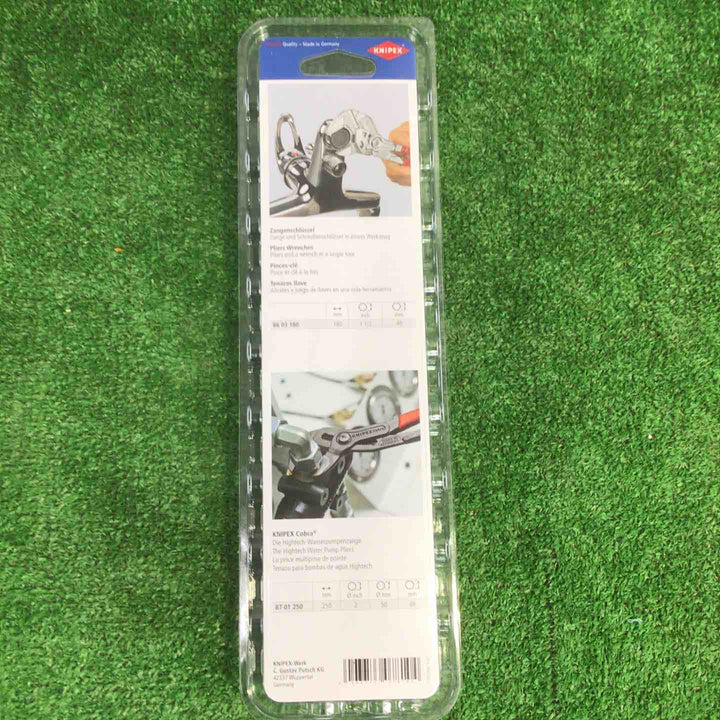 KNIPEX プライヤーレンチ180mm(86 03 180)、コブラウォーターポンププライヤー250mm【町田店】