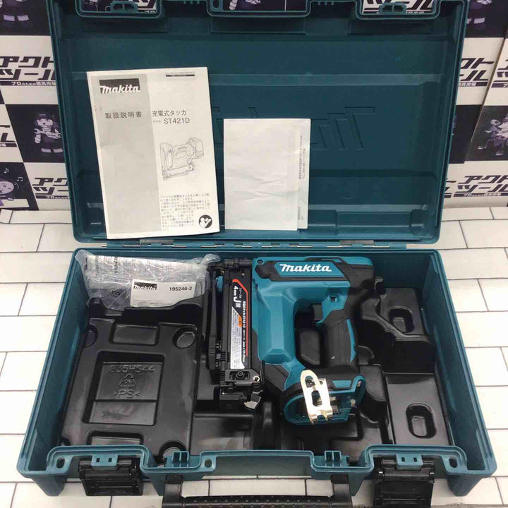 ★マキタ(makita) コードレスタッカー ST421DZK【所沢店】