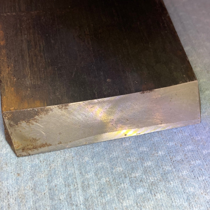 華王　鉋　刃幅：約63mm　錆有【柏店】