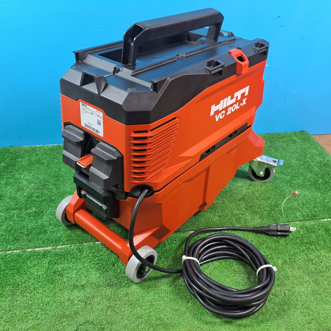 【美品】◇ヒルティ(HILTI)  コンパクト湿/乾式建設用バキューム VC20L-X アクセサリーセット(ノズル)付【岩槻店】