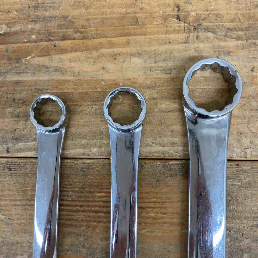 【中古品】 スナップオン(Snap-on) ストレートメガネレンチ XDHFM1719 1314 1012 3本セット レンチまとめ ブランド 【東大和店】