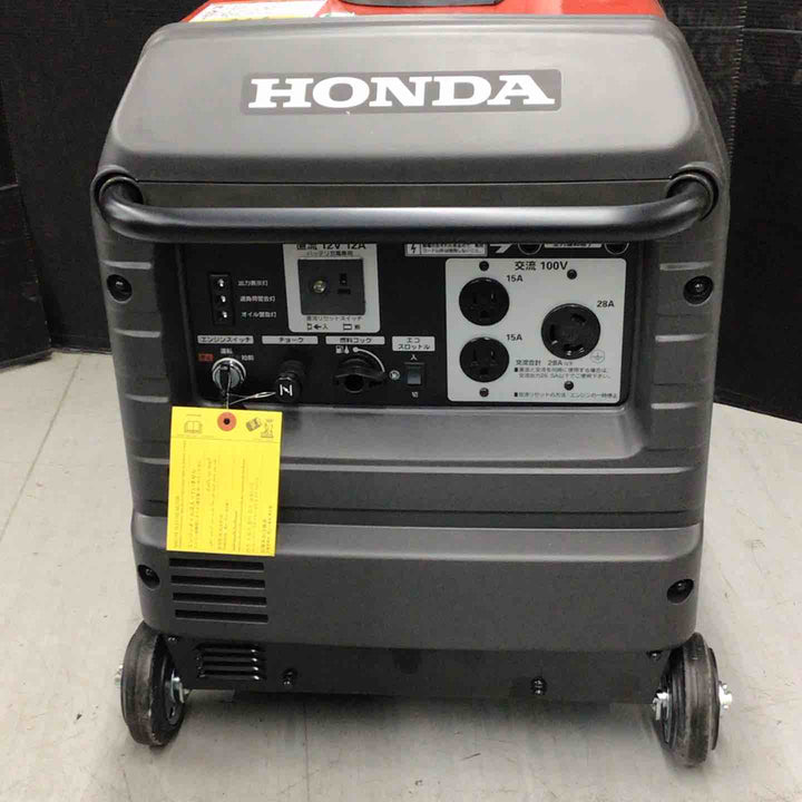 【店頭受取り限定】★ホンダ(HONDA) インバーター発電機 EU28iS_車輪あり 外箱・保証書欠品 使用した形跡なし【戸田店】