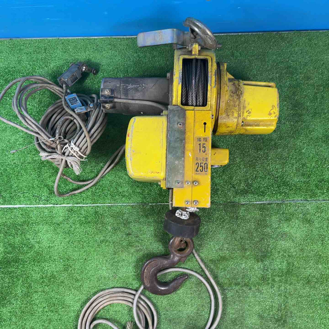 ◇トーヨーコーケン(TKK) 電動ウインチ(ワイヤー) ベビーホイスト  BH-815【岩槻店】