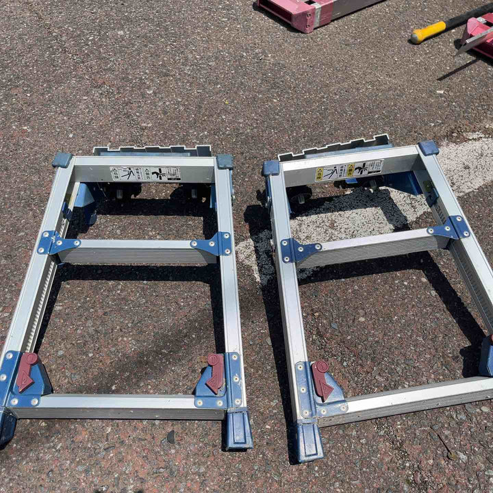 ピカコーポレーション 作業用品・安全用具 足場台ユニット セットアップ STUP-5579BK(2台/セット)【越谷店】