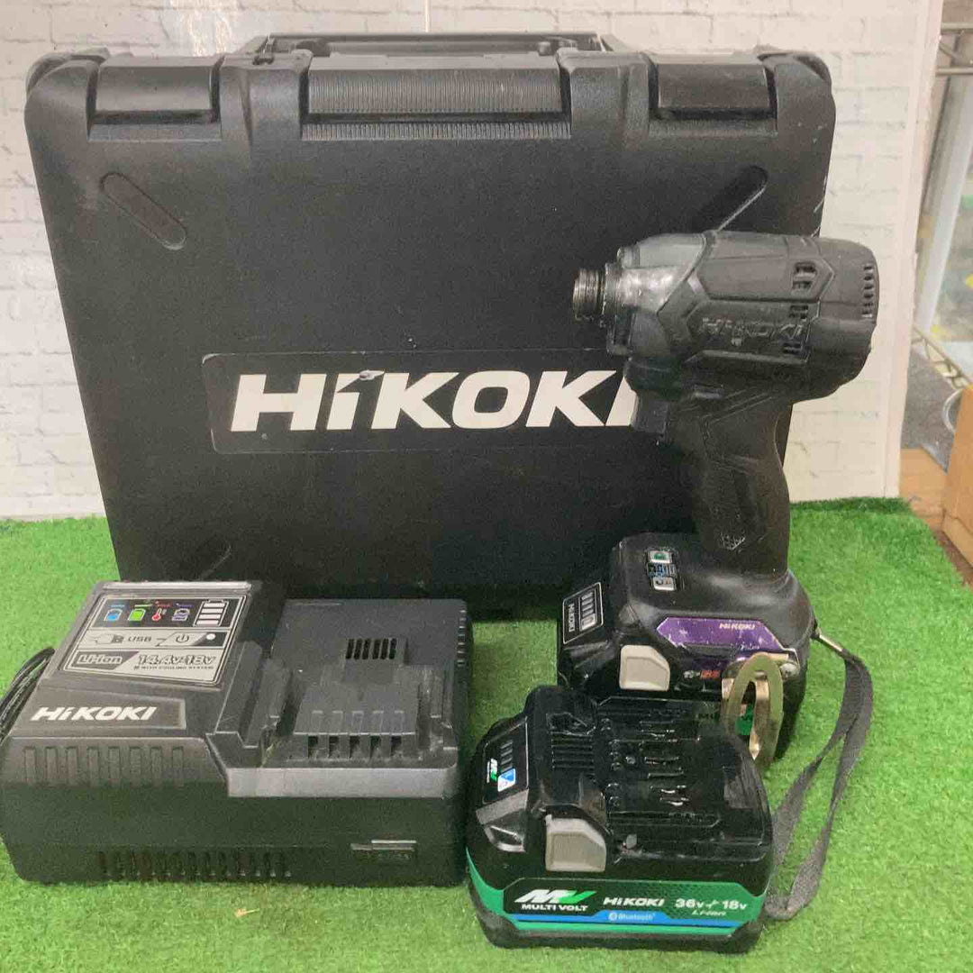 ☆ハイコーキ(HIKOKI ※旧:日立工機) コードレスインパクトドライバ WH36DC(2XPBS)【町田店】