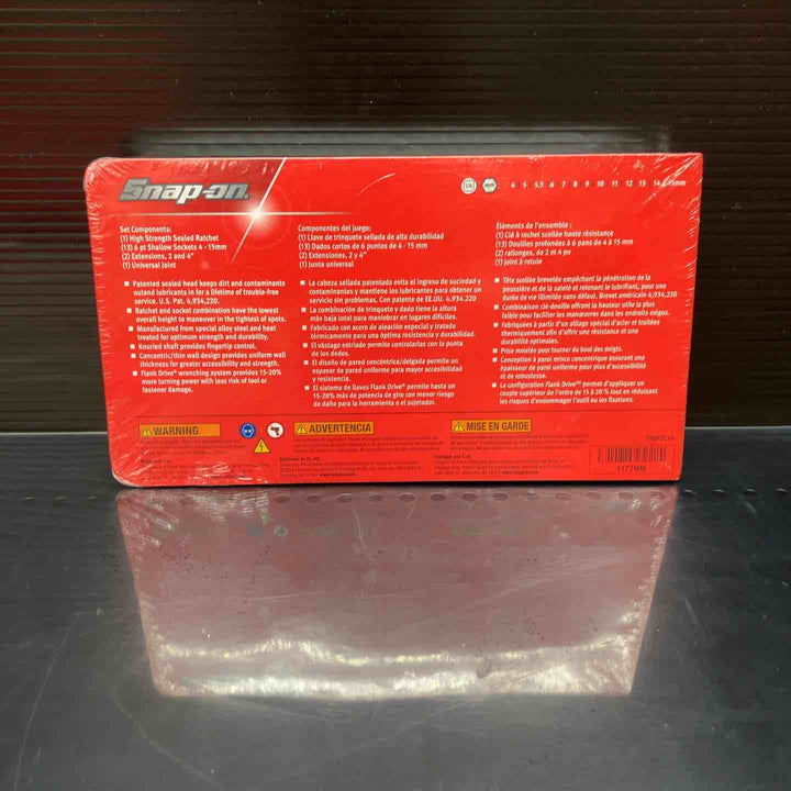 スナップオン(Snap-on)1/4ラチェットソケットセット117TMM【川越店】