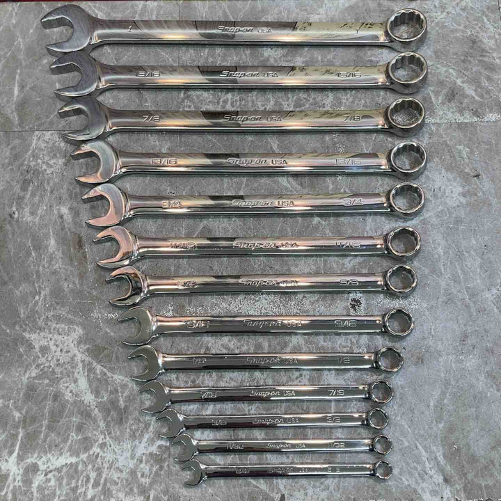 スナップオン(Snap-on) コンビネーションレンチ SOEX32-10　13点セット【八潮店】