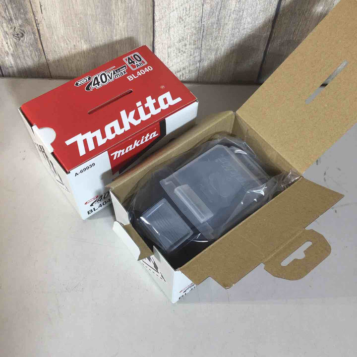 【未使用品】 純正 マキタ makita リチウムイオンバッテリー 40Vmax/4.0Ah BL4040 2個 バッテリー 40V 【戸田店】