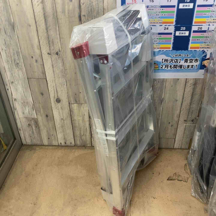 【未使用(店頭展示品)】ピカ(Pika) 手掛り棒付き足場台 DXS型 DXS-1010【東大和店】