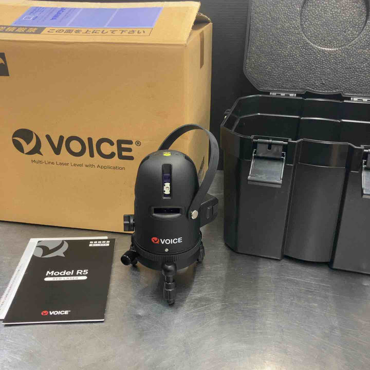 【未使用(店頭展示品)】◇VOICE レーザー墨出し器 5ラインレーザー Model-R5【東大和店】