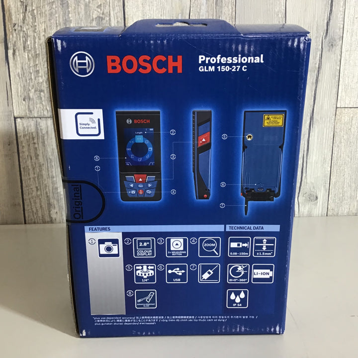 【未使用品 未開封】BOSCH ボッシュ レーザー距離計 Professional GLM150-27C【戸田店】