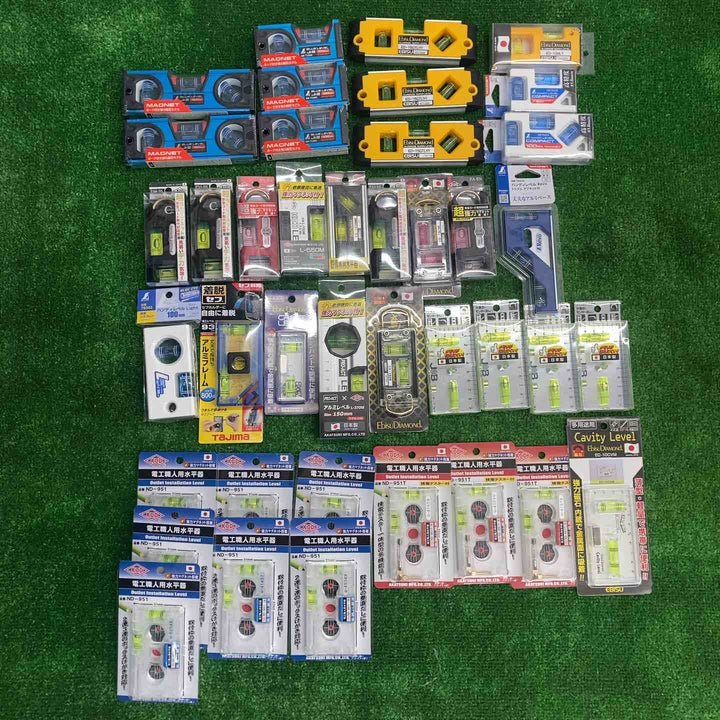 【未開封/送料無料】水平器 磁石モデル マグネット付き 40個まとめ売り エビスダイヤモンド KOD シンワ等【川越店】