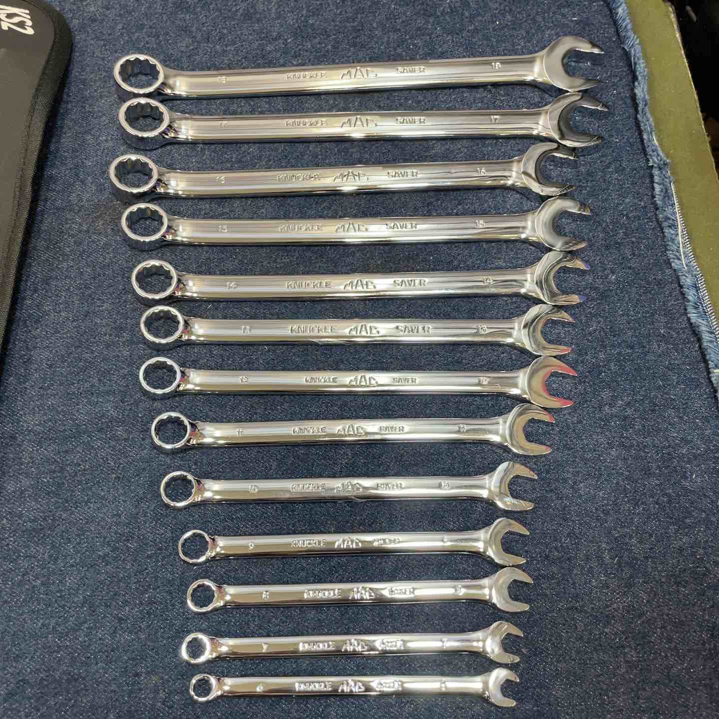 値下げしました！【中古】マックツールズ MACTOOLS SMB14KKS コンビネーションレンチセット 正規輸入品] MAC TOOLS（マックツールズ） メトリック