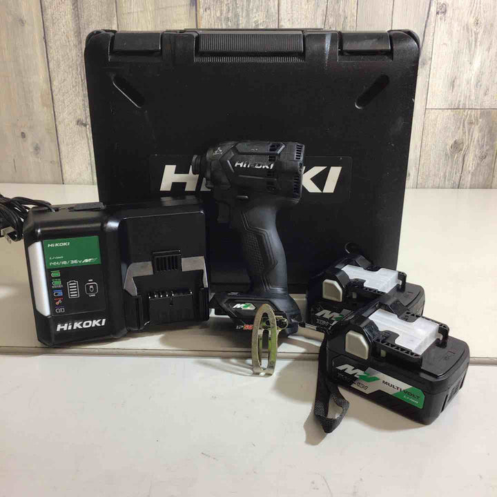 【中古品】★ハイコーキ HIKOKI 36V コードレスインパクトドライバー WH36DC(2XPSZ)(B)【戸田店】