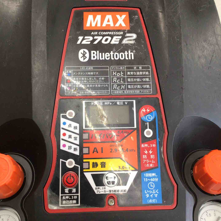 【中古品】 マックス/MAX エアコンプレッサー AK-HH1270E2_ブラック 【鴻巣店】