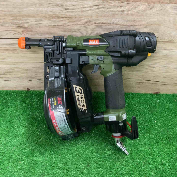 ★マックス(MAX) 高圧エアネジ打ち機 HV-R41G5_ミリタリーグリーン【町田店】
