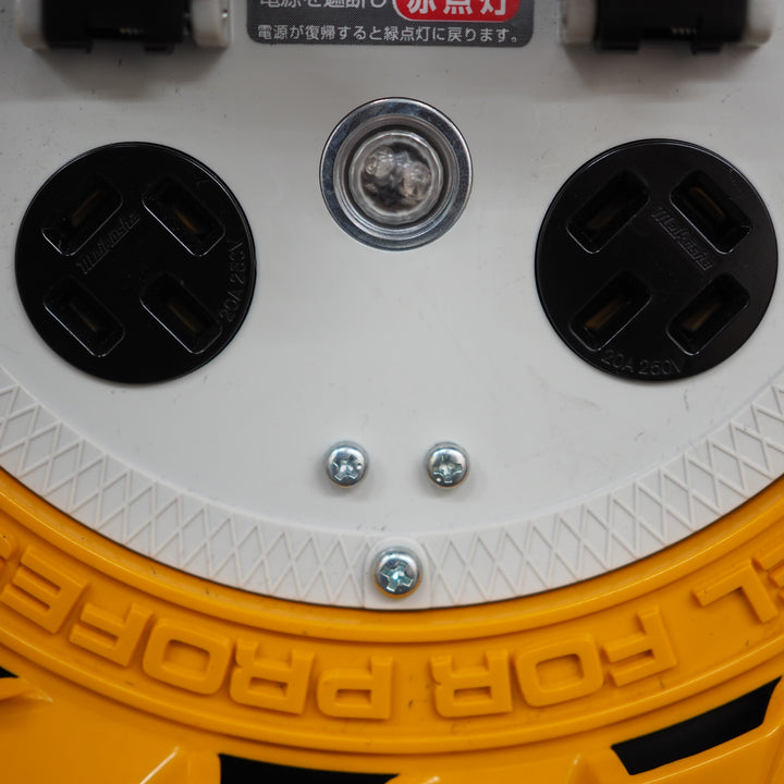 【中古美品】ハタヤ/畑屋製作所 BR型三相200V型ブレーカーリール　BR-302M　30ｍアース付20A【鴻巣店】