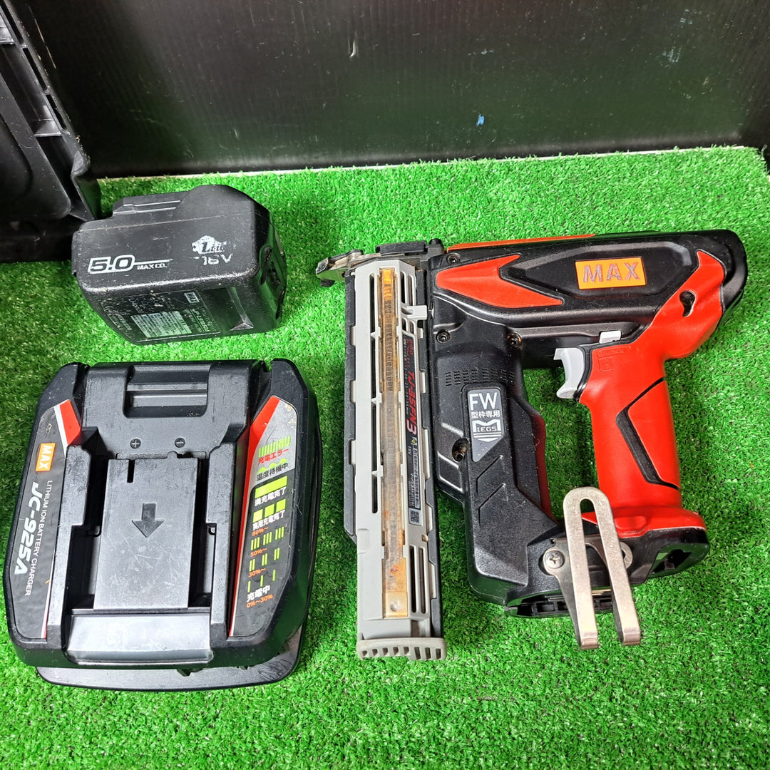 ★マックス(MAX) コードレスフィニッシュネイラ TJ-35FN3FW-BC/1850A【岩槻店】