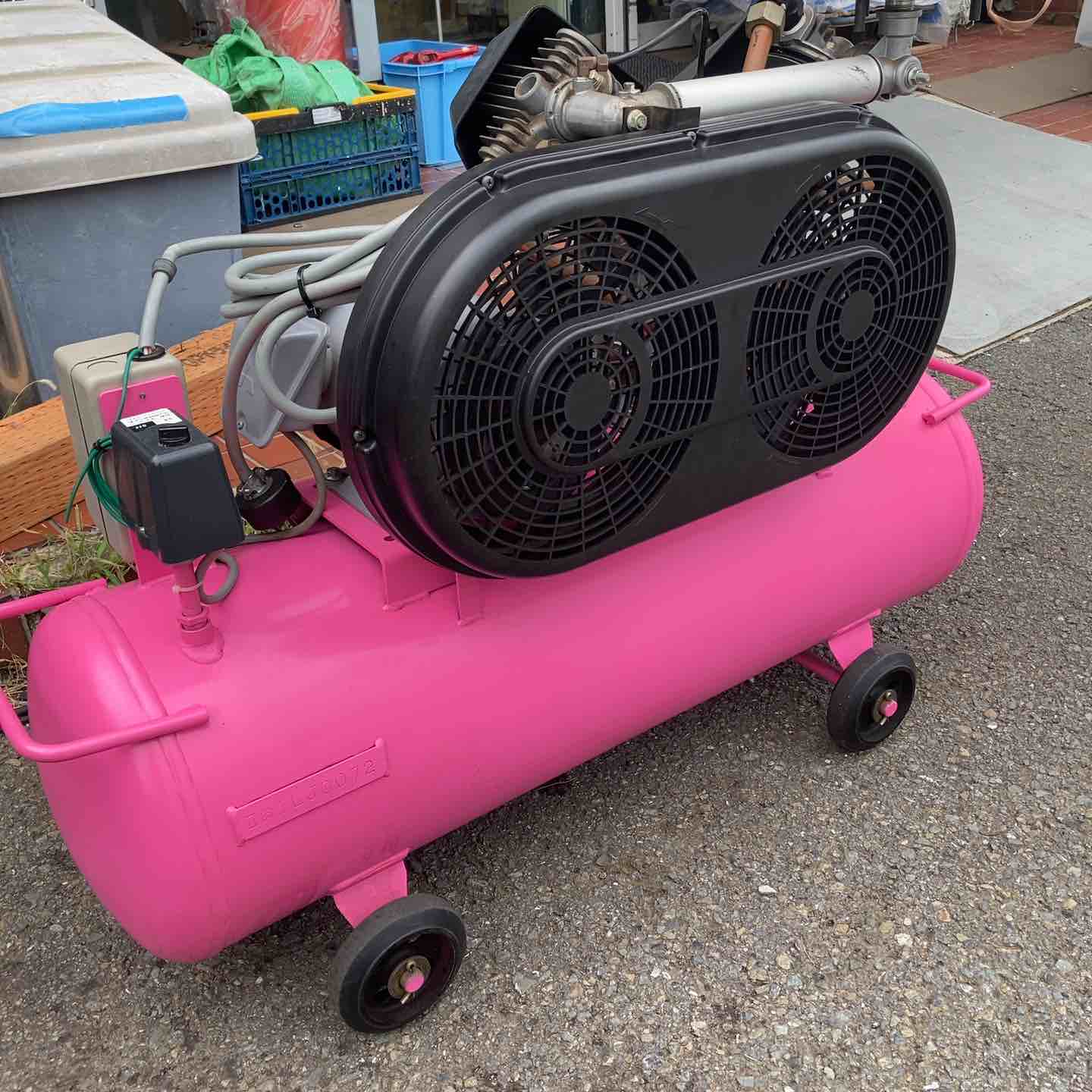 店頭受取り限定】◇アネスト岩田 エアーコンプレッサ IC-2B 50Hz