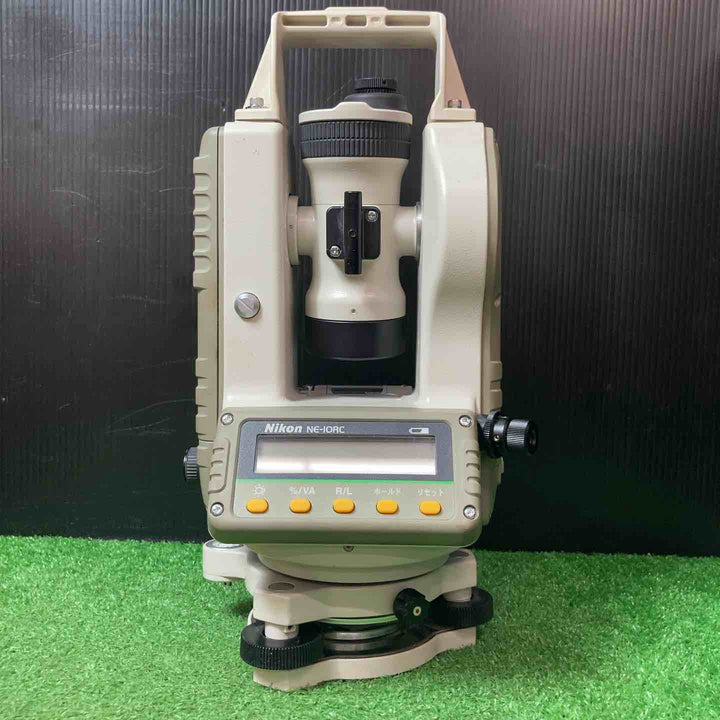 【現状品】Nikon 電子セオドライト NE-10RC ※通電のみ確認・未校正【岩槻店】